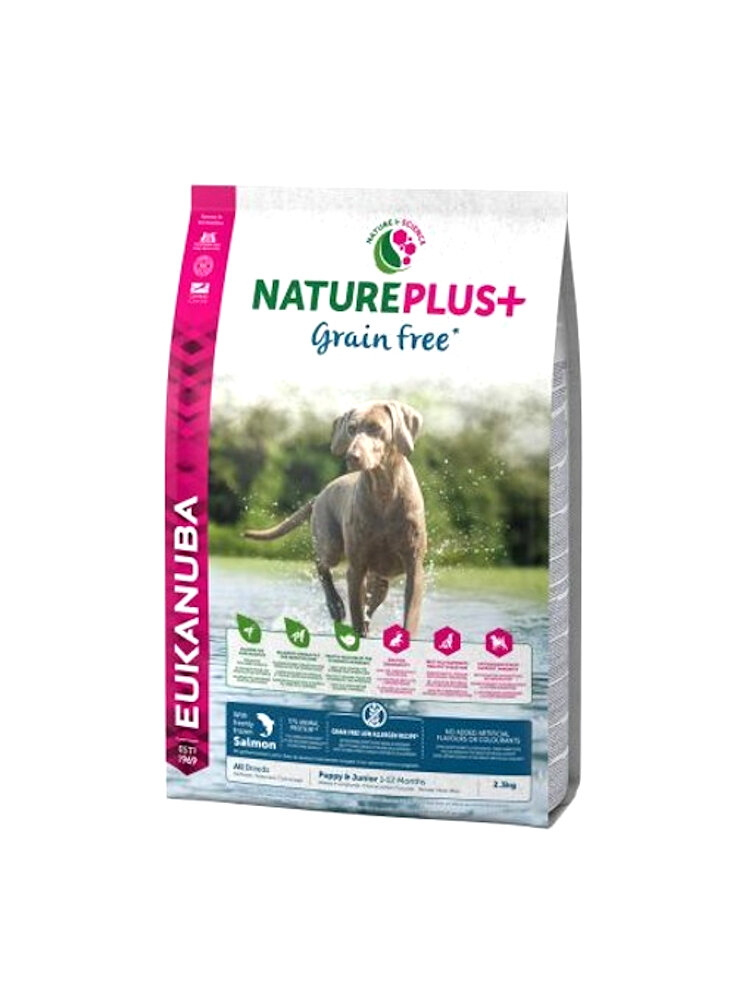 Eukanuba Nature Plus Grain Free Puppy Salmone KG 2,3