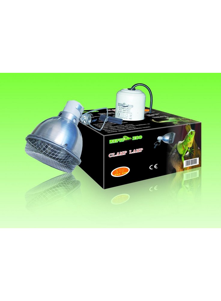 REPTIZOO RL01 PORTALAMPADA IN ALLUMINIO - MAX 60 WATT