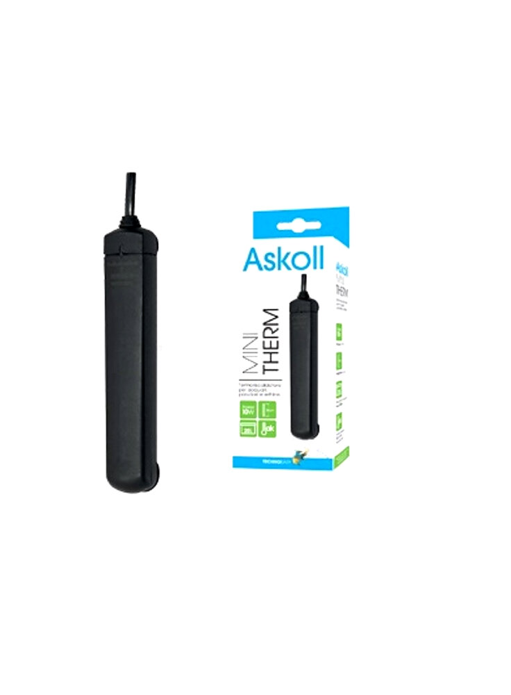 Askoll mini Therm Riscaldatore automatico con termostato interno pre-tarato