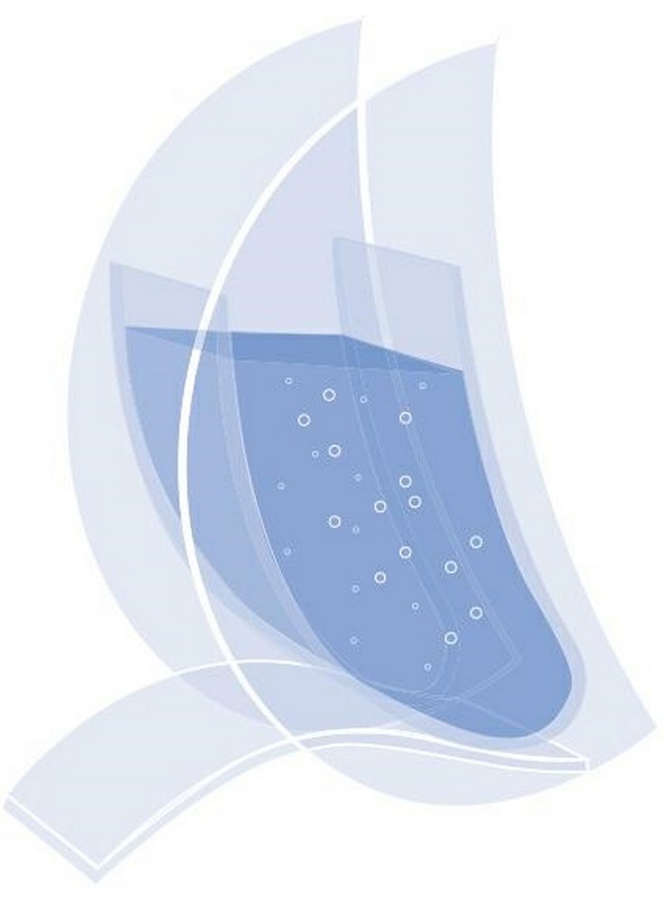 HAQUOSS VASCHETTA IN ACRILICO SPLASH 23X19X9H