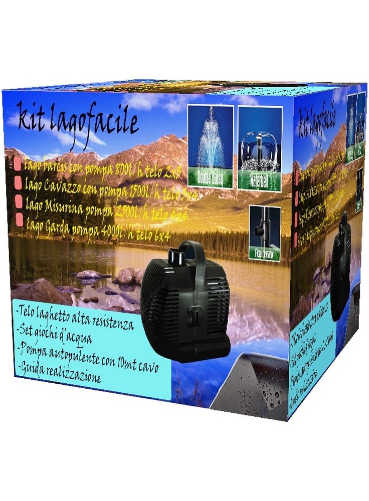 Kit laghetto Cavazzo 3x4