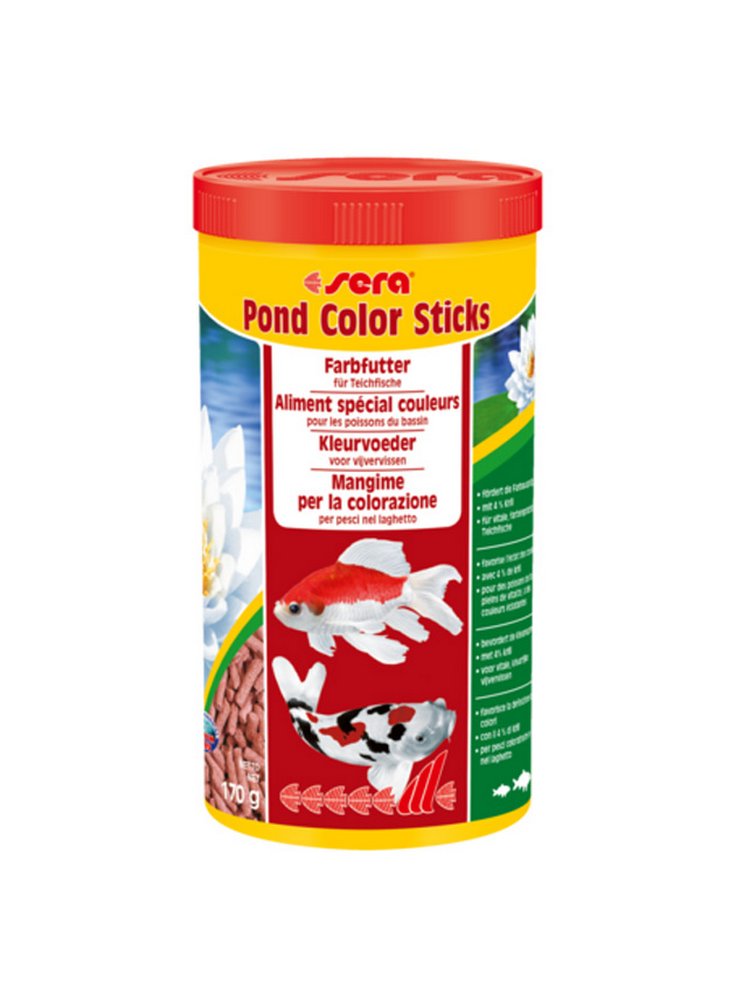 Sera pond color sticks mangime per pesci laghetto