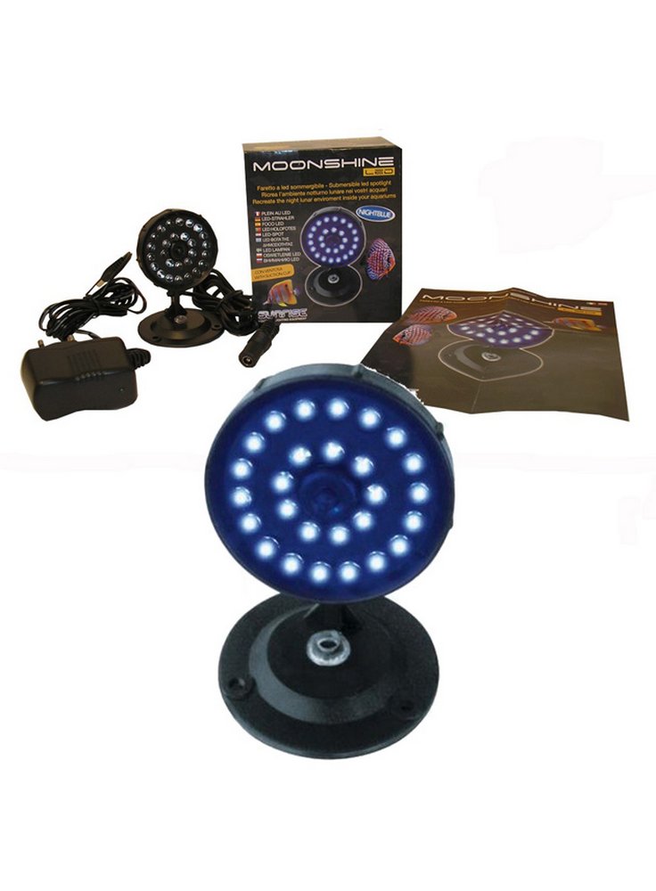 Haquoss Moonshine led faretto sommergibile luce blu