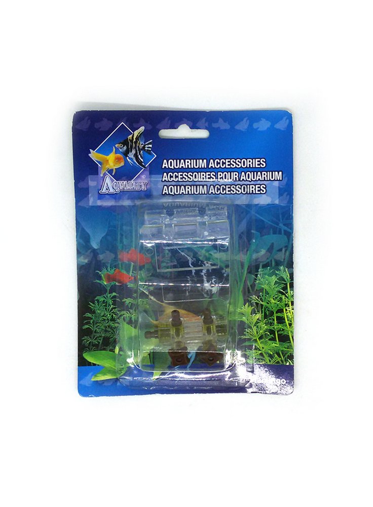 Rubinetti aria per acquario  con supporto bordo vasca Aquality