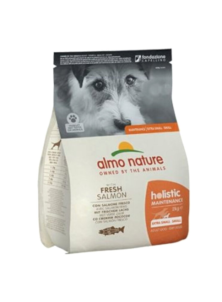 Almo holistic dog maintenance fresh salmon small 2kg