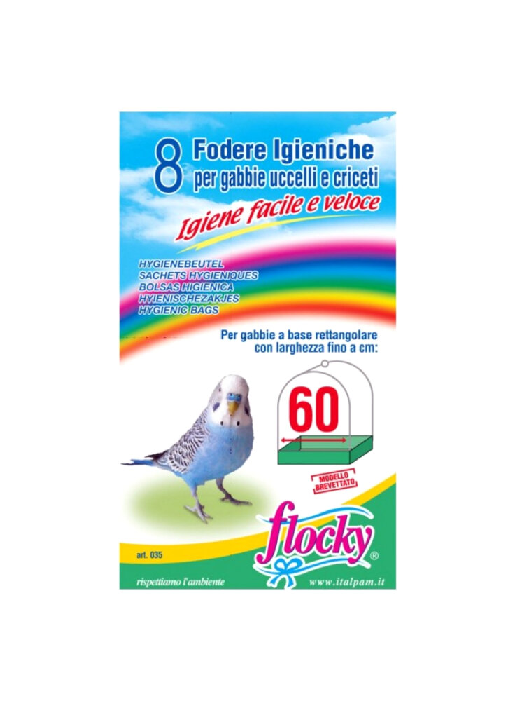 Flocky fodere gabbia uccelli