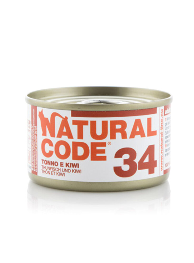 Natural Code 34 Tonno e Kiwi 85gr scadenza 09/2022