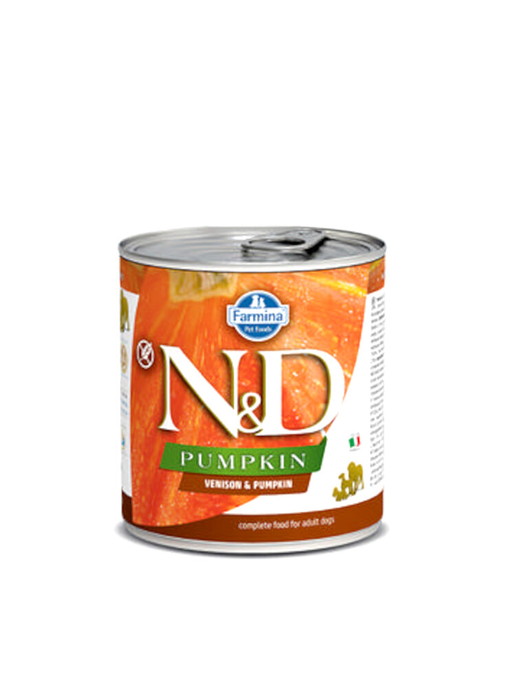 N&D DOG CERVO E ZUCCA