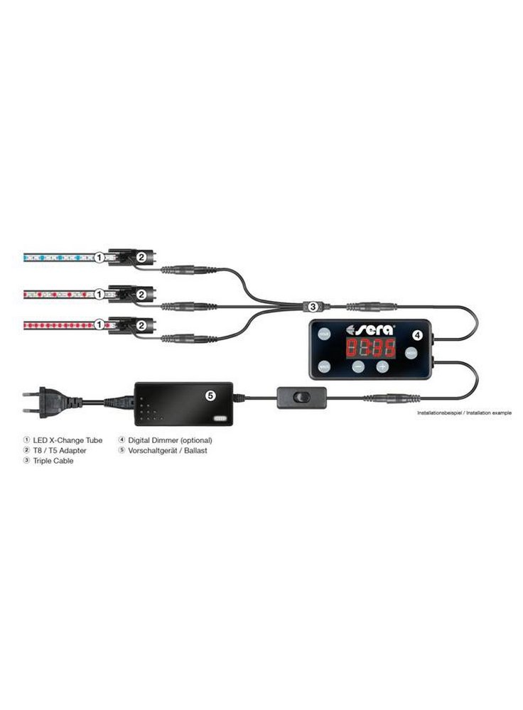 led sera per acquari dolci e marini