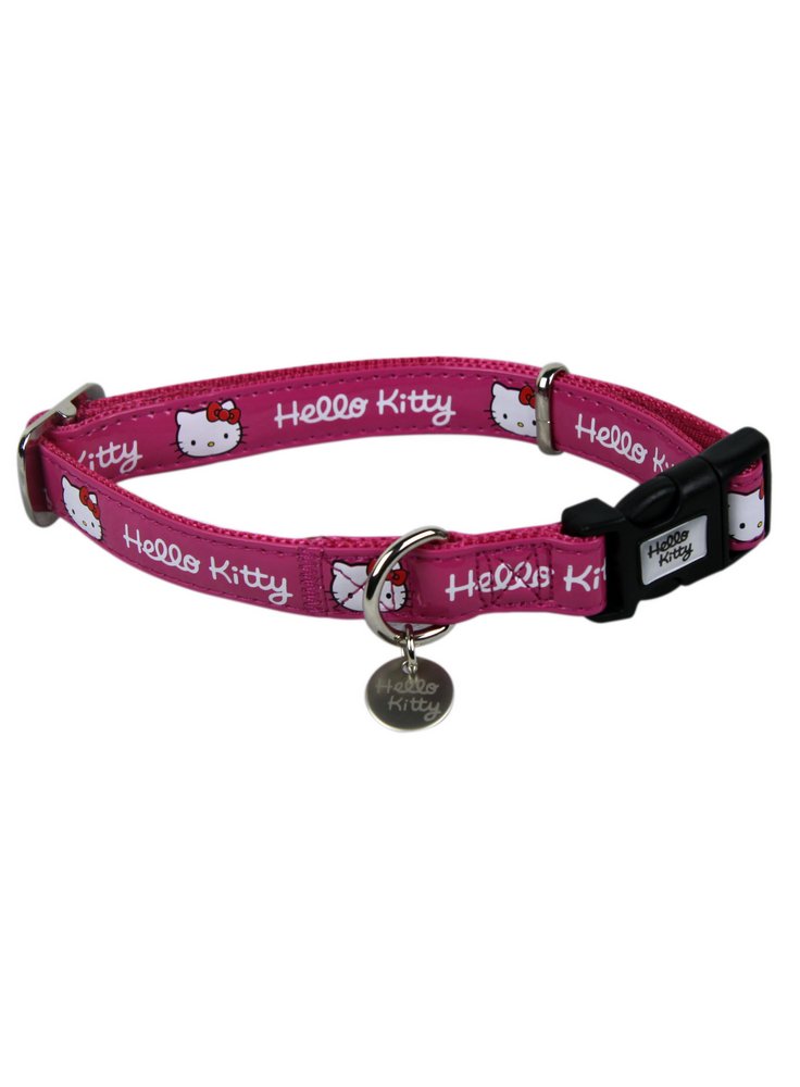 Hello Kitty Collare Cane Rosa