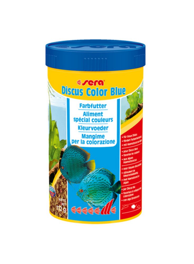 Sera Discus color blu