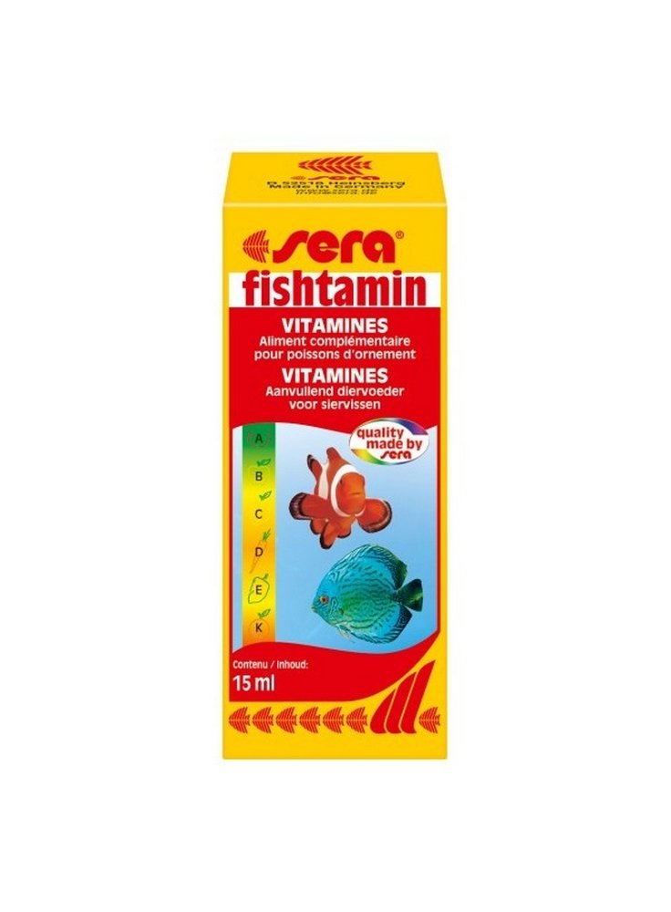 Sera Fishtamin concentrato multivitaminico