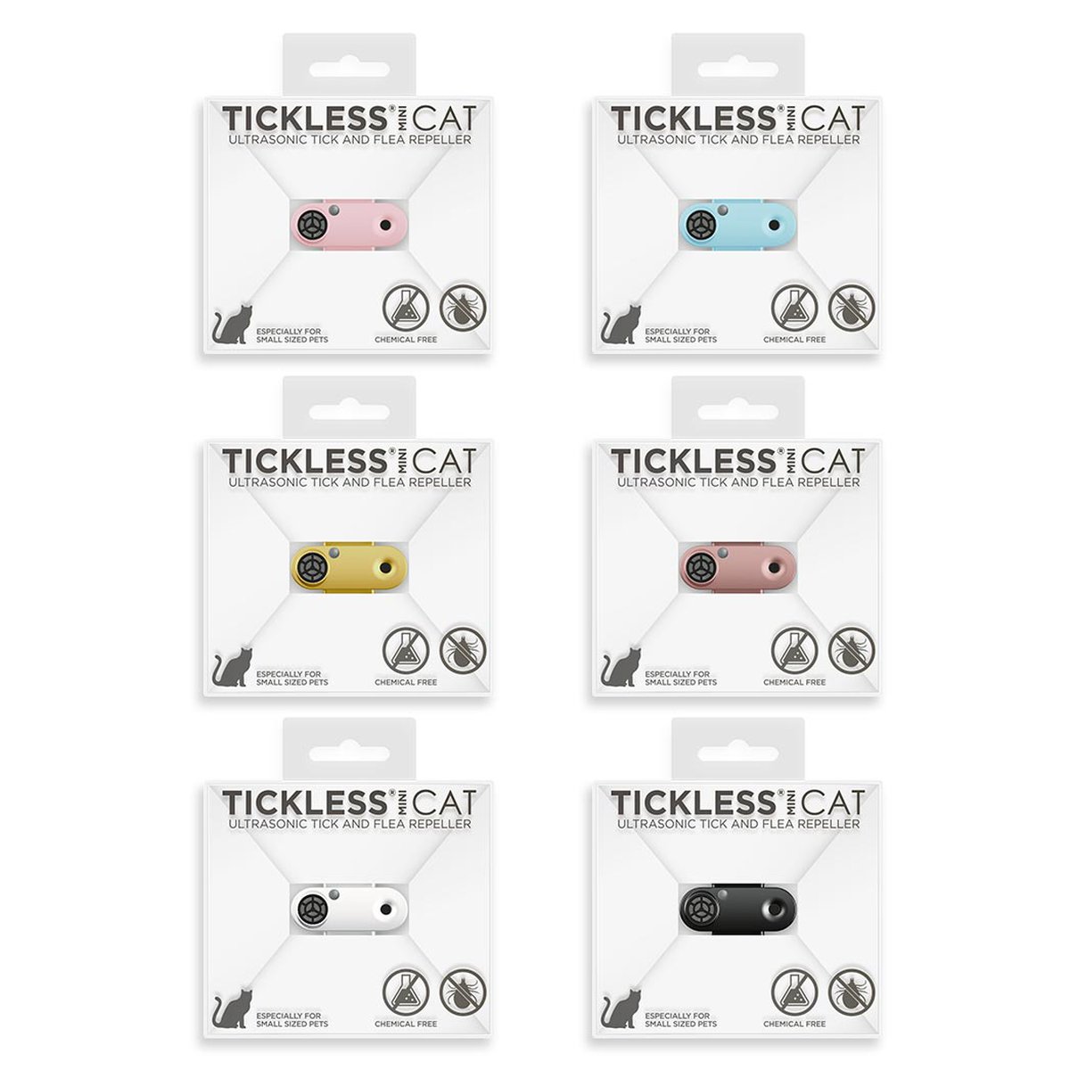 TICKLESS MINI CAT - Repellente ad ultrasuoni contro zecche per gatti