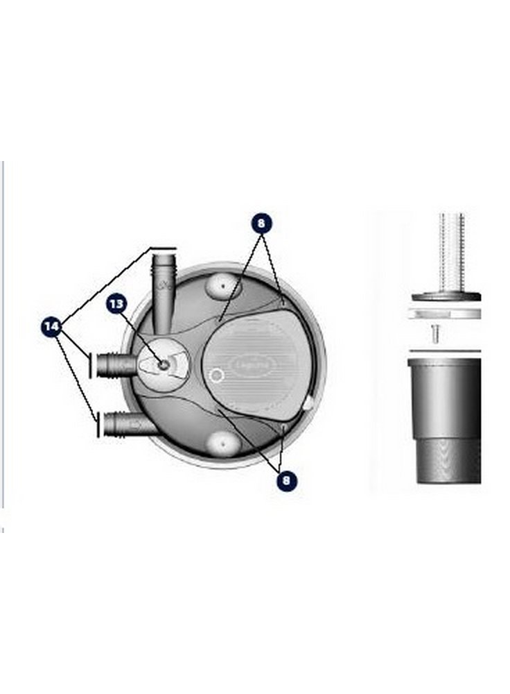 Ricambio pressure flo