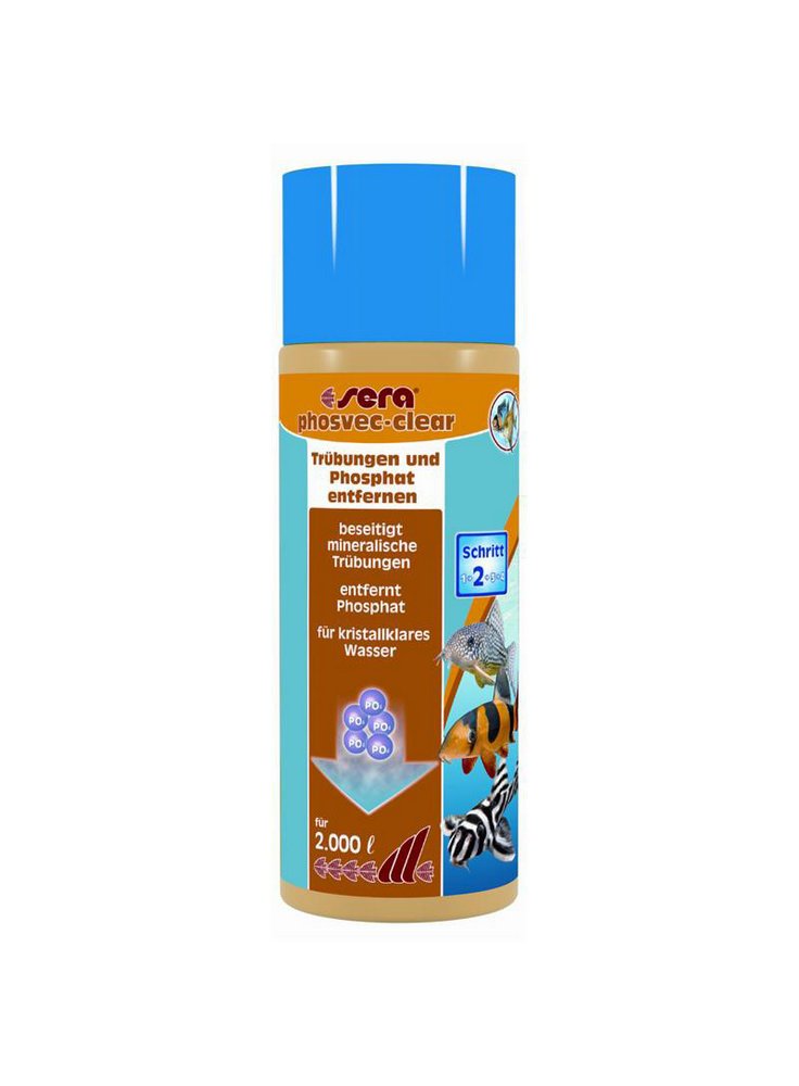 Sera phosvec clear chiarificante acqua acquario