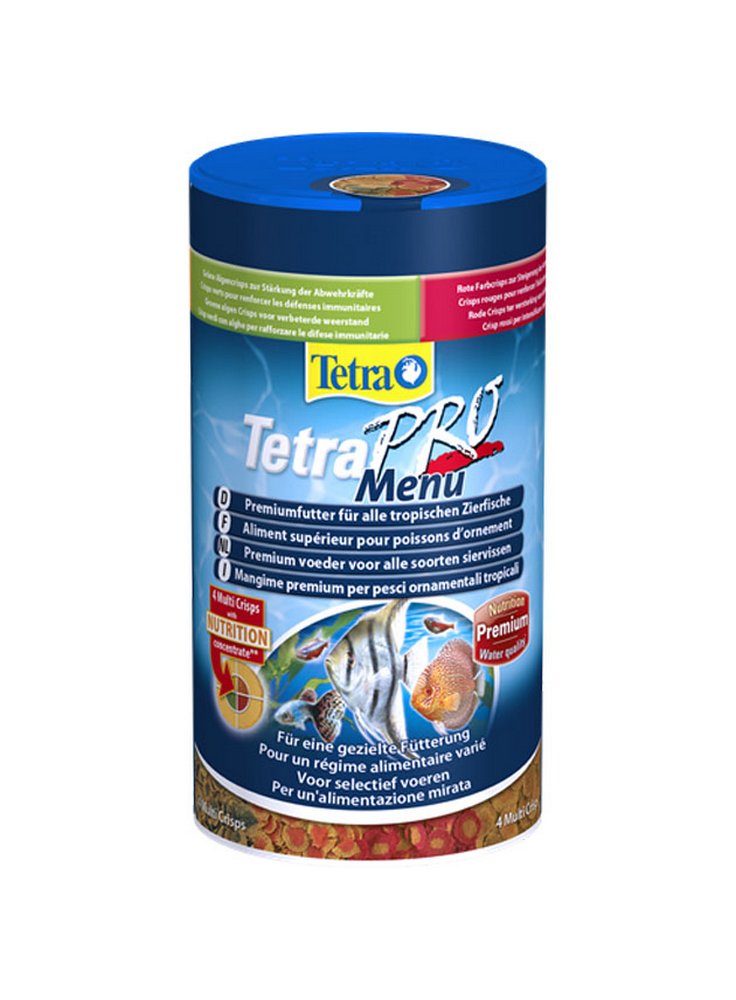Tetrapro menù 250 ml mix 4 mangimi