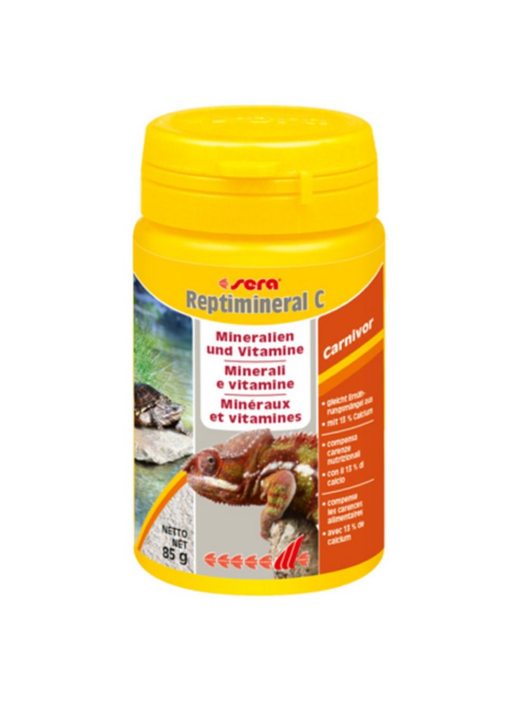 REPTIMINERAL C 100 ml vitamine per rettili carnivori