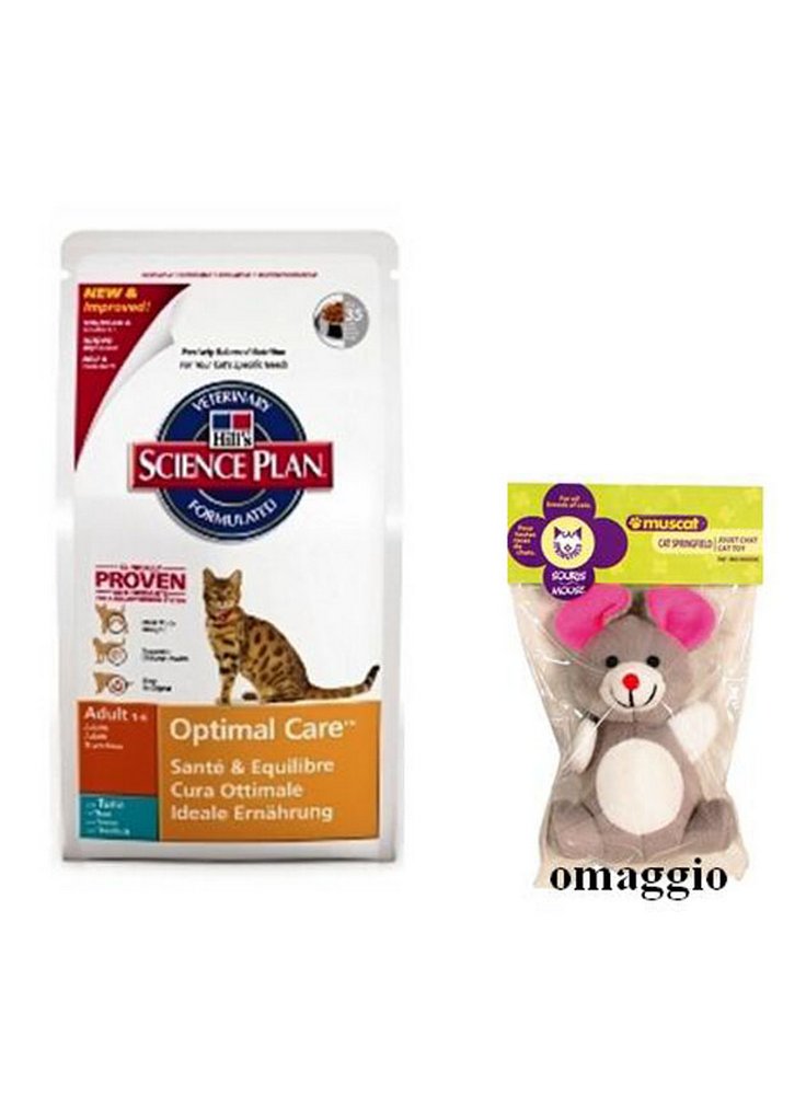 Hills Feline Adult Con Tonno 10 Kggioco Omaggio Hills Pet Nutrition