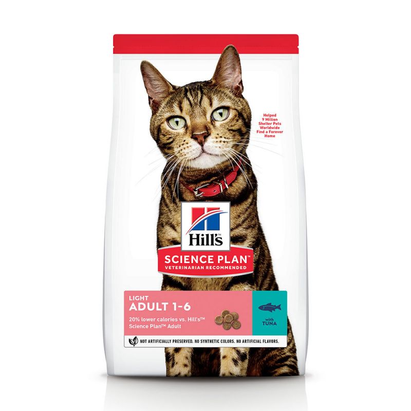Hill's Gatti adulti light con tonno 1,5 kg