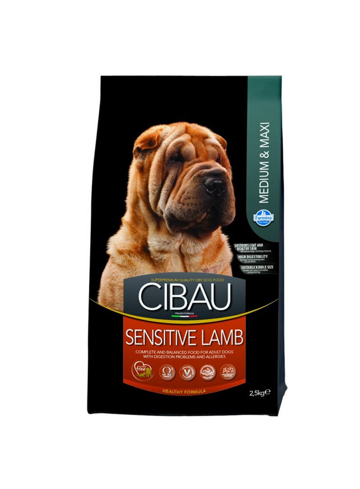 Cibau sensitive lamb medium e maxi