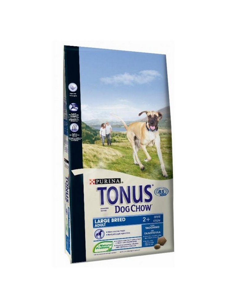 Purina Tonus dog chow Cane Puppy Large Breed Tacchino - 3 e 14 kg