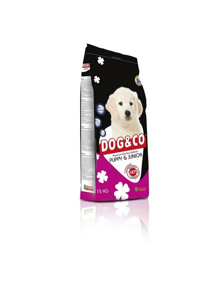 Dog & co Puppy e junior kg 15