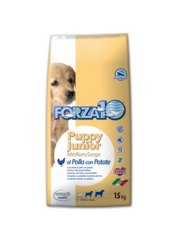 Forza 10 puppy pollo e patate 2 e 12,5 kg