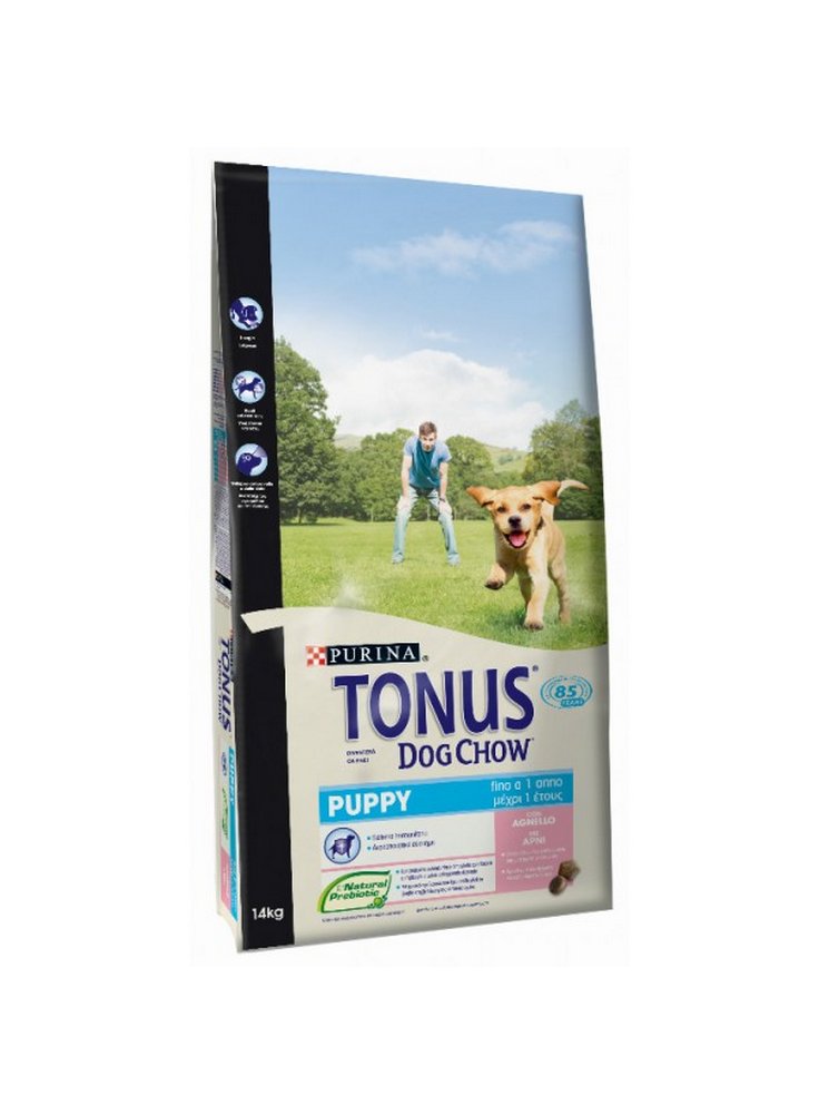 Purina Tonus Cane Puppy Dog Chow (Puppy Agnello e riso) agnello 3 e 14 kg