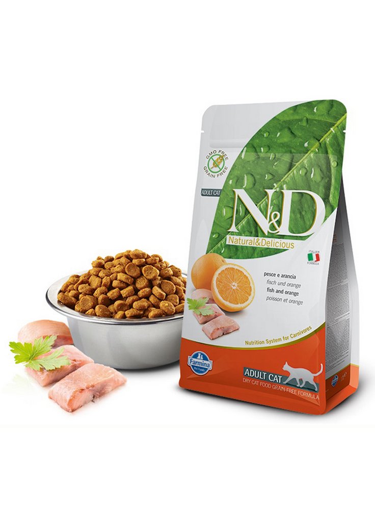 Farmina N&D gatto grain free ocean prime arancia 5Kg