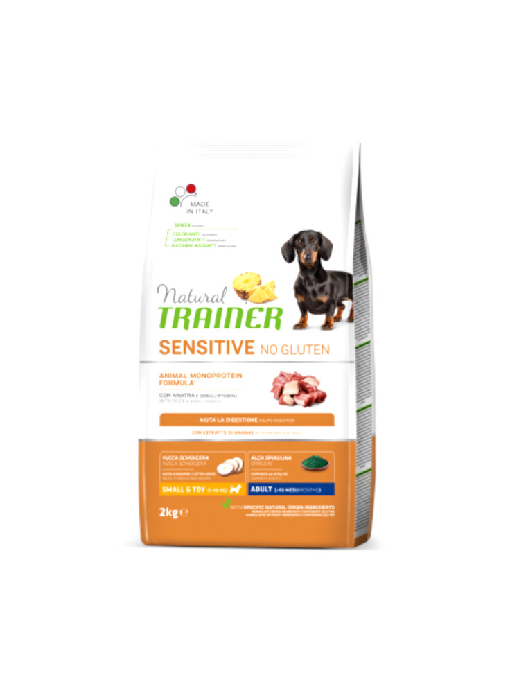 NATURAL TRAINER SENSITIVE NO GLUTEN ADULT MINI ANATRA