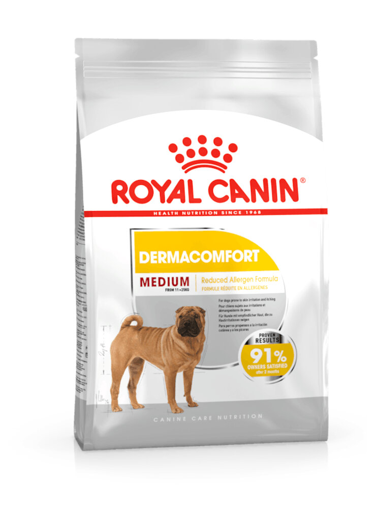 Medium Dermacomfort cane Royal Canin