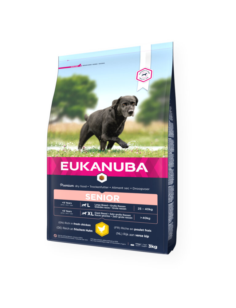 Eukanuba Dog Base Senior Large Breeds Chicken kg 12