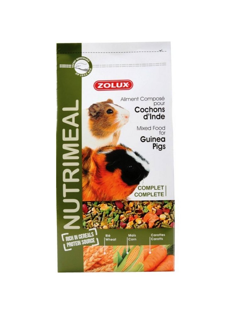 Nutri meal mangime per cavie porcellini d'india 800 gr 2,5 kg