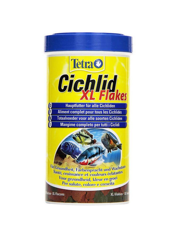 Tetra Cichlids XL Flakes 500 ml