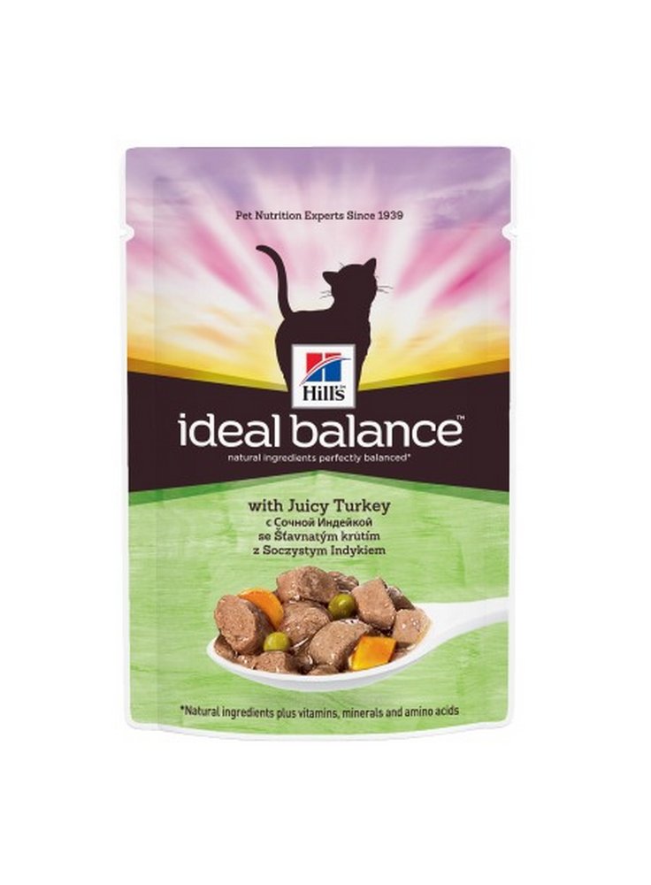 Hill's Ideal balance Adult alimento umido per gatti 12x85 Gr