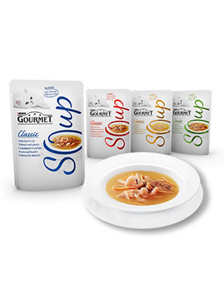 Purina gourmet soup per gatti 32x40 Gr