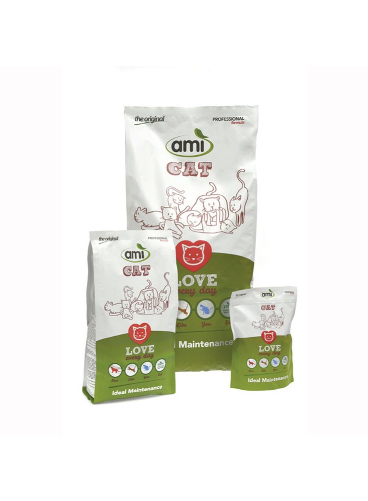 Cibo per gatti AMI CAT 100% Vegetale kg 7,5