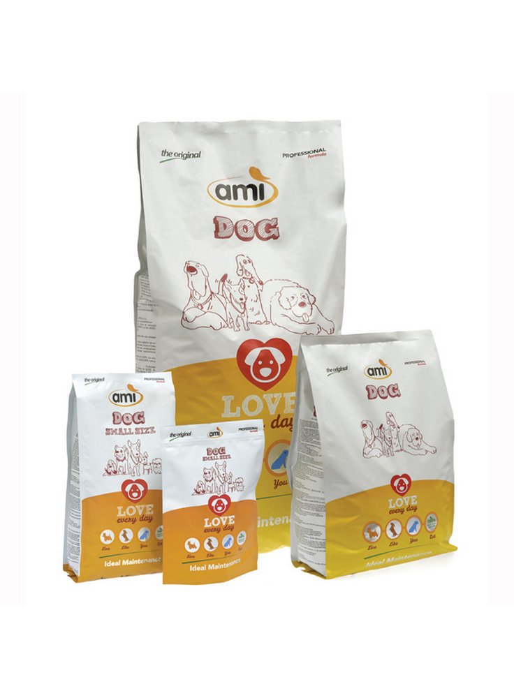 Cibo per cani AMI DOG 100% Vegetale 12,5 kg