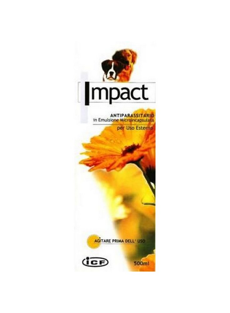 Impact antiparassitario ml500(ELIMINA ANCHE MOSCHE ORECCHIE)