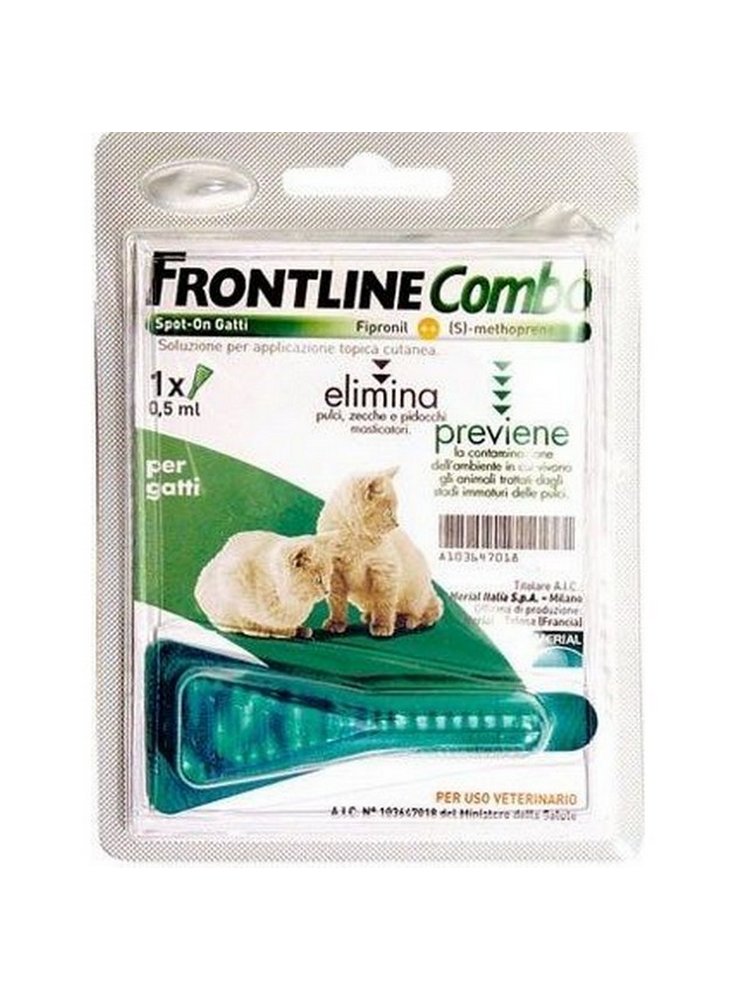 Antiparassitario FRONTLINE COMBO SPOT ON Gattini 1 filala 0,5 ML
