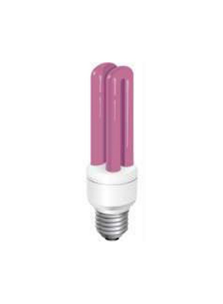 Lampada energy saving Phytolux rosa 25.000 k attacco E27 14 watt/2U