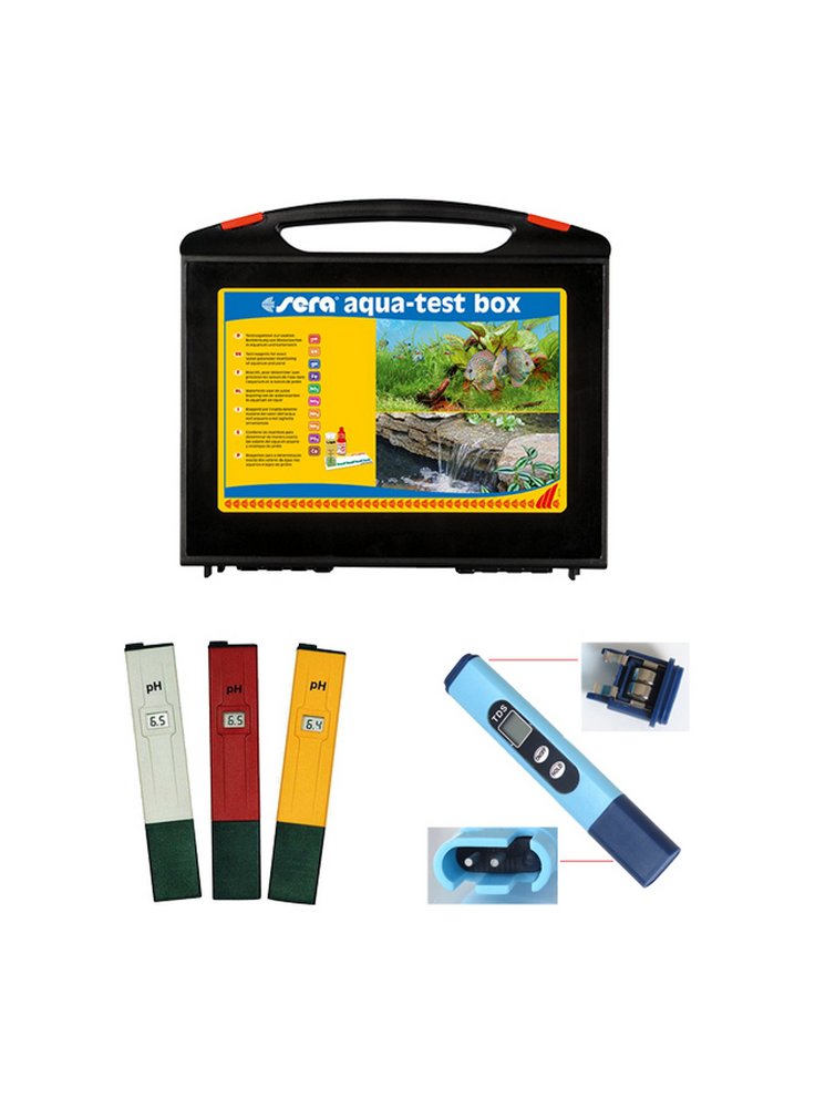 SERA AQUA TEST BOX acqua dolce CON CU Sera €89.90