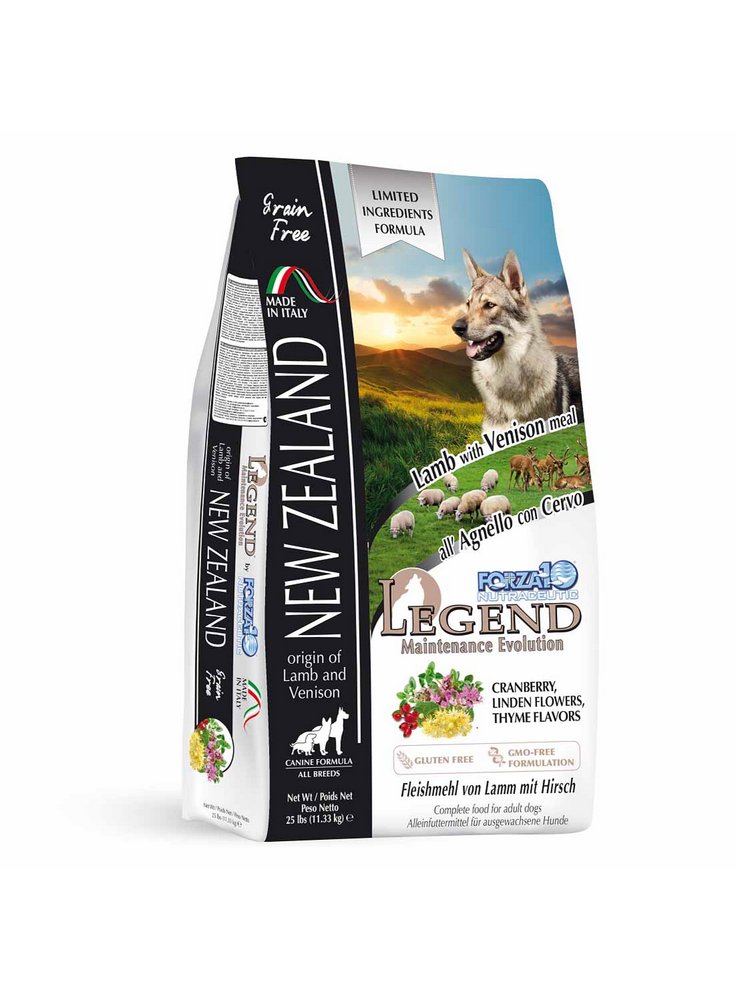 Forza 10 mantenimento cane New Zealand agnello e risso 11.33 Kg