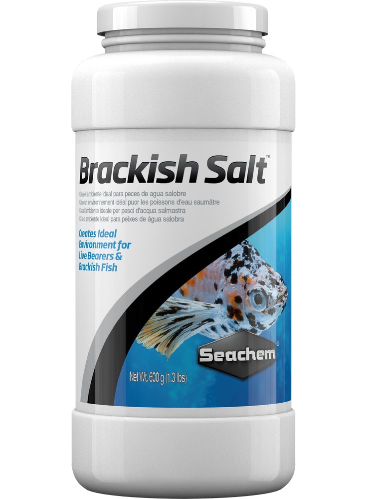 Seachem Sale Salmastro Brackish Salt per acquario