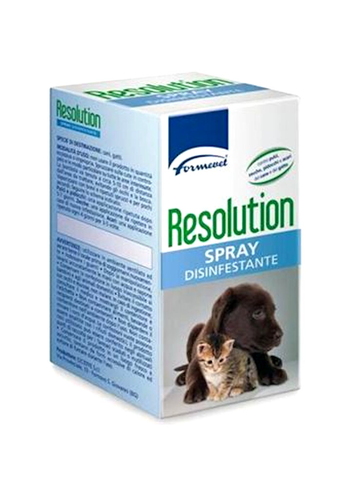 Resolution spray 250ml antiparassitario cane e gatto