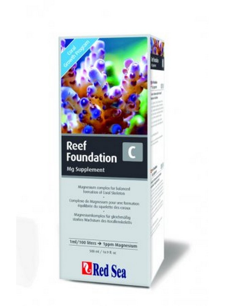Red sea Reef foundation C composto di magnesio 500 ml