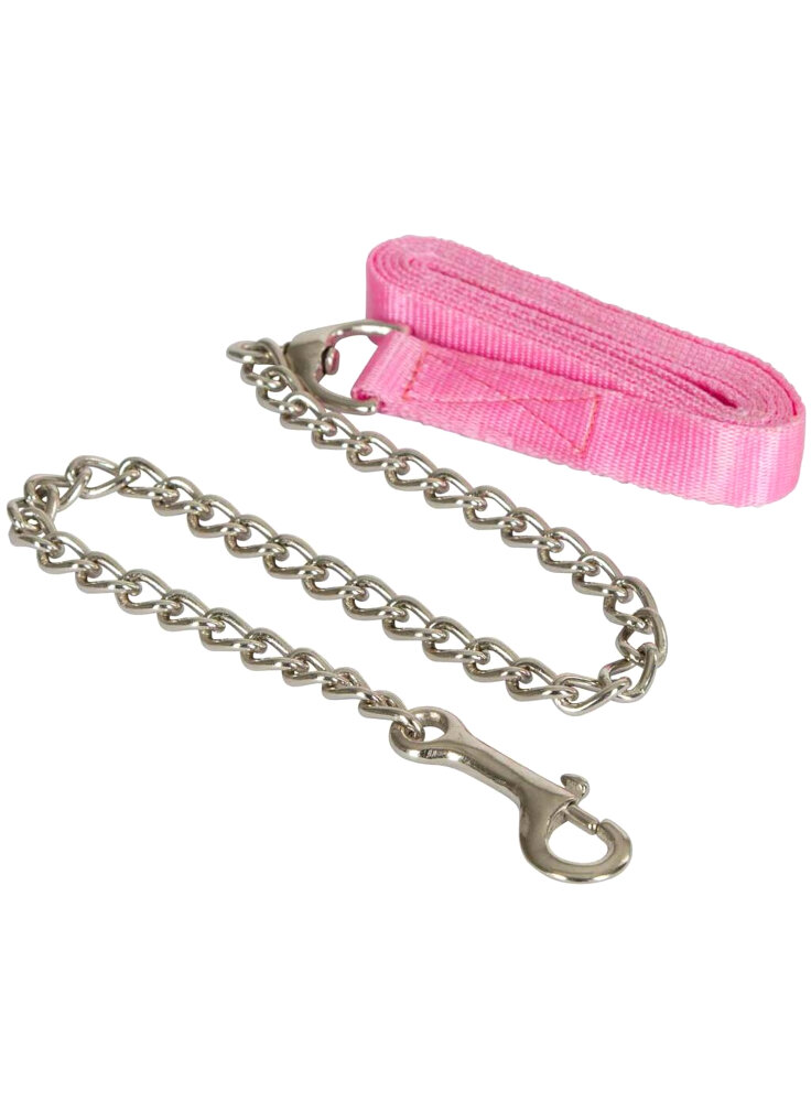 Camon guinzaglio in nylon con catena 80 cm