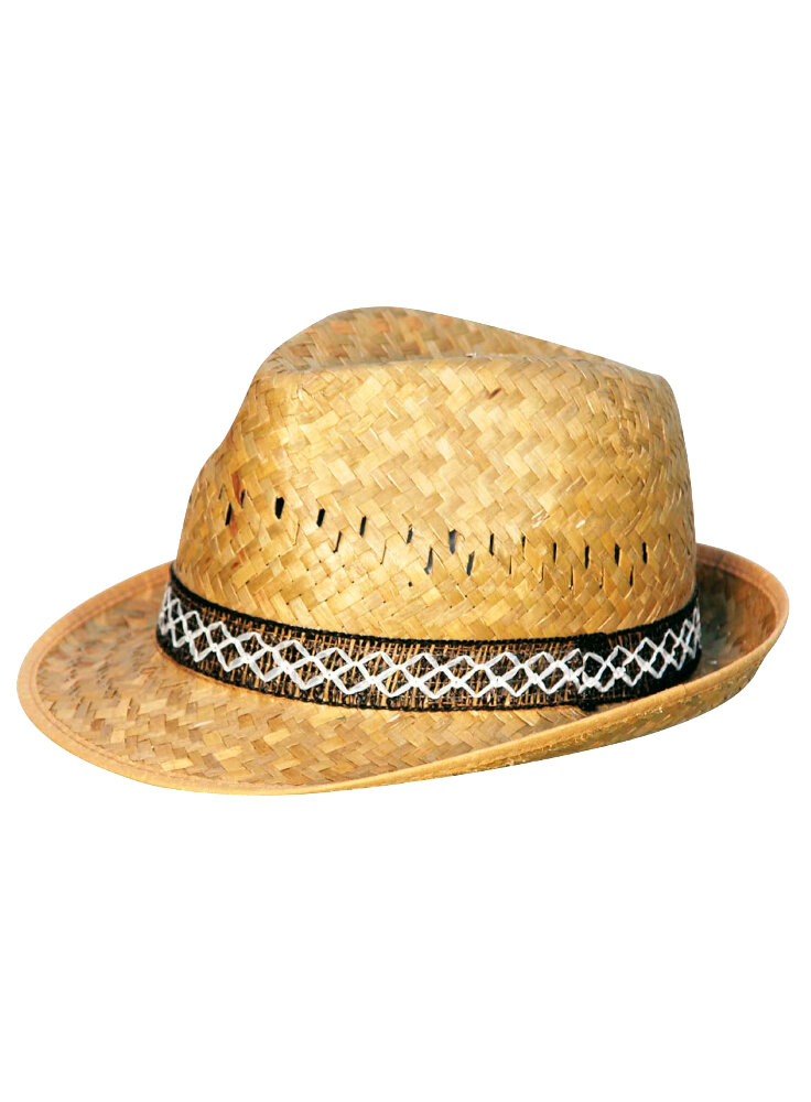 Cappello Alpinetto taglia 56-58-60 assortite in paglia naturale al 100%
