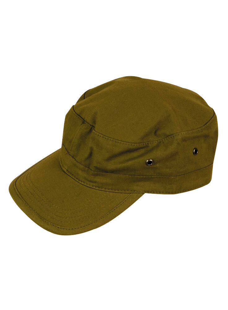 cappello-cubano-taglia-unica-in-cotone-color-oliva