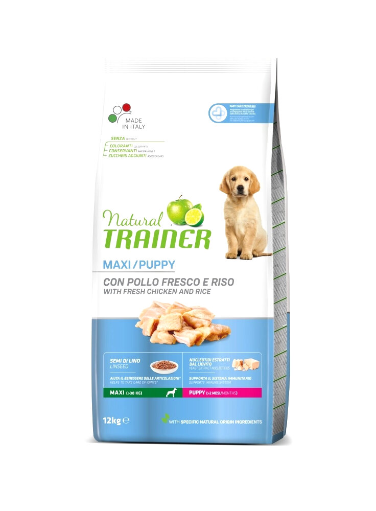 Trainer Natural Dog Puppy Maxi 12 KG